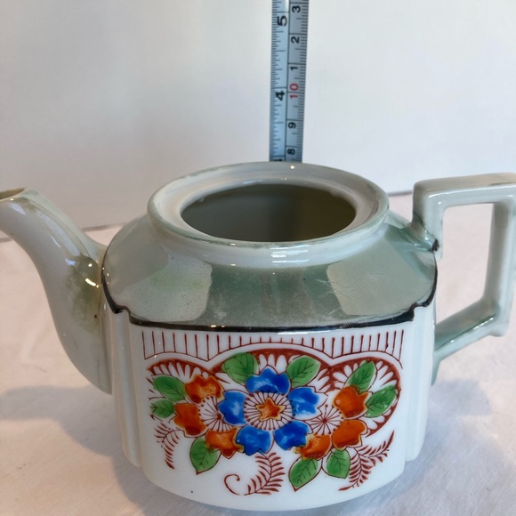 Vintage Tashiro Shoten Hand-painted Luster Teapot - Picture 7 of 8